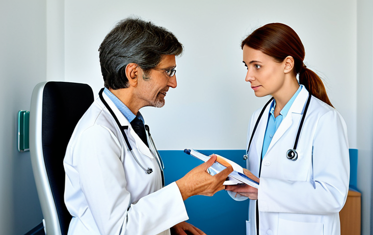 **

"A compassionate doctor in a modern French clinic, consulting with a fully clothed female patient about Multiple Sclerosis treatment options, appropriate content, safe for work, professional setting, perfect anatomy, natural proportions, focus on the doctor and patient, bright and reassuring lighting, modest clothing, high quality, family-friendly."

**